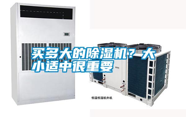 買多大的除濕機？大小適中很重要