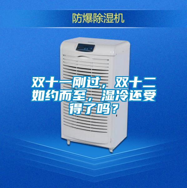 雙十一剛過，雙十二如約而至，濕冷還受得了嗎？