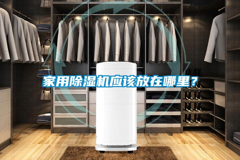 家用除濕機應該放在哪里？