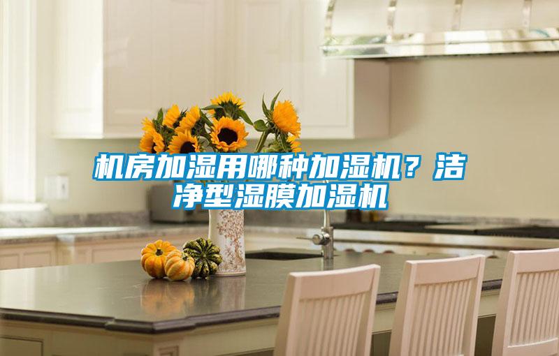 機(jī)房加濕用哪種加濕機(jī)?潔凈型濕膜加濕機(jī)