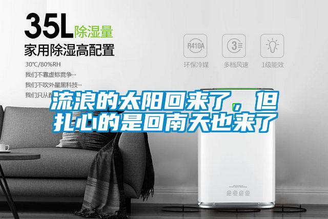 流浪的太陽(yáng)回來(lái)了,但扎心的是回南天也來(lái)了