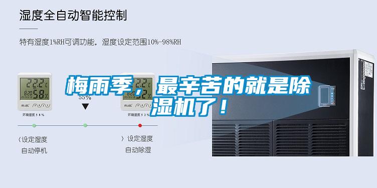 梅雨季,最辛苦的就是除濕機了!