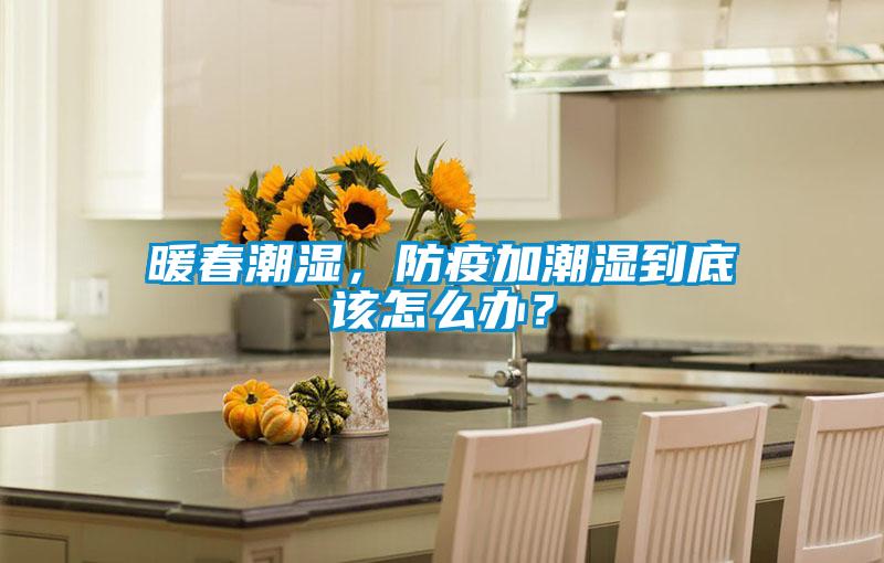 暖春潮濕,防疫加潮濕到底該怎么辦?