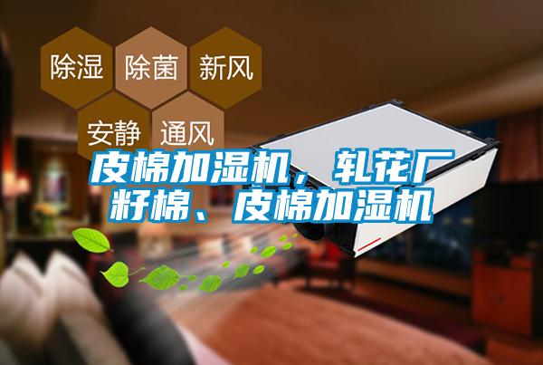 皮棉加濕機,軋花廠籽棉、皮棉加濕機