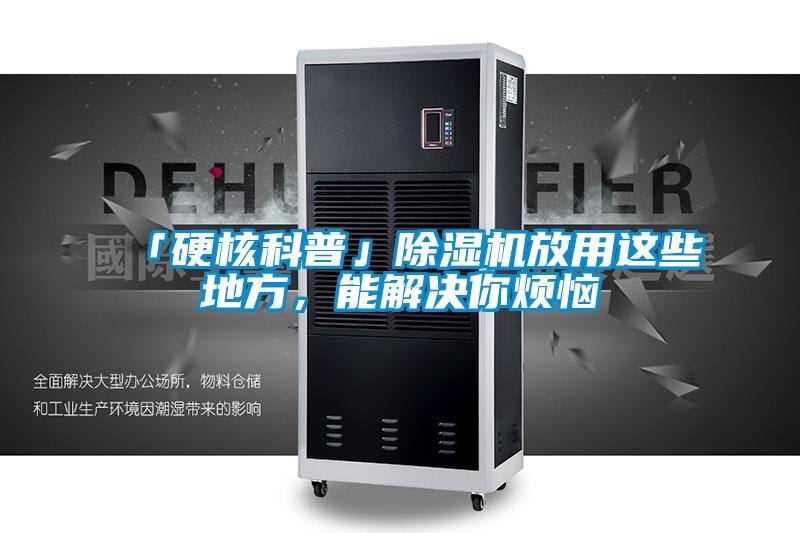 「硬核科普」除濕機放用這些地方，能解決你煩惱