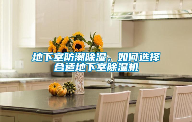 地下室防潮除濕，如何選擇合適地下室除濕機(jī)
