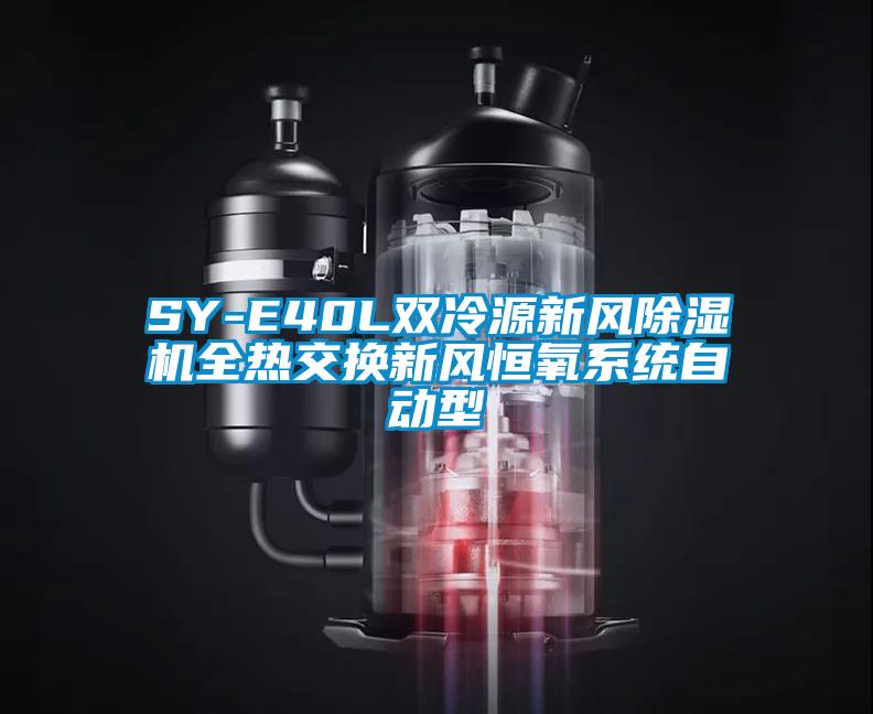 SY-E40L雙冷源新風除濕機全熱交換新風恒氧系統(tǒng)自動型