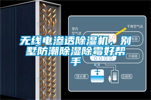 無線電滲透除濕機，別墅防潮除濕除霉好幫手