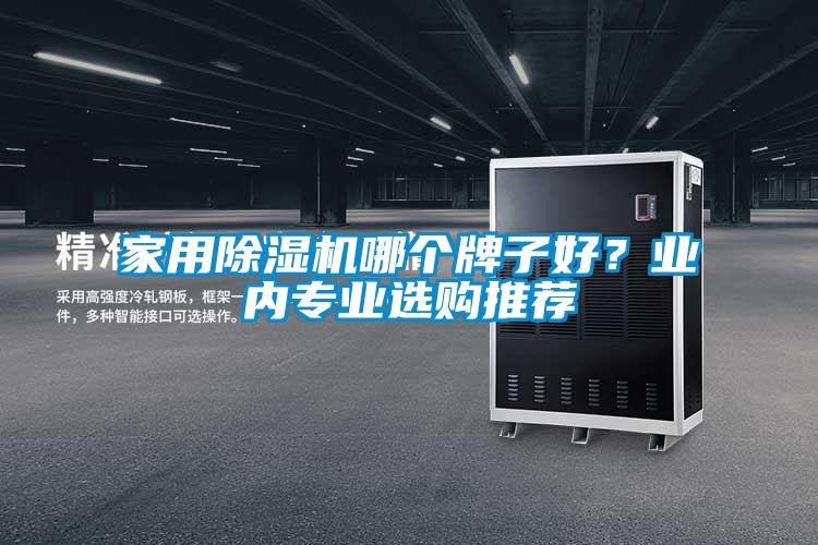 家用除濕機哪個牌子好？業內專業選購推薦