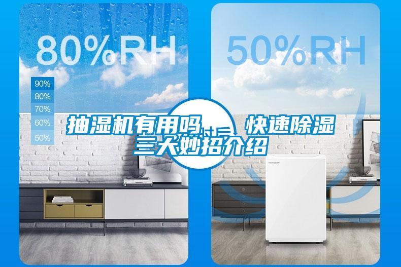 抽濕機(jī)有用嗎 快速除濕三大妙招介紹