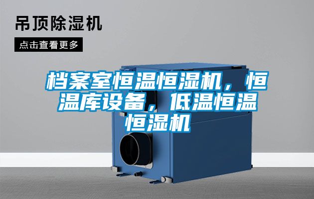 檔案室恒溫恒濕機(jī)，恒溫庫(kù)設(shè)備，低溫恒溫恒濕機(jī)