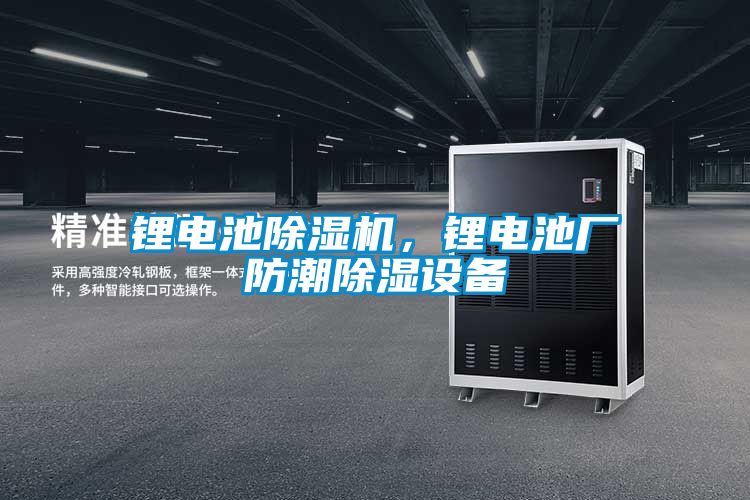 鋰電池除濕機,鋰電池廠防潮除濕設備