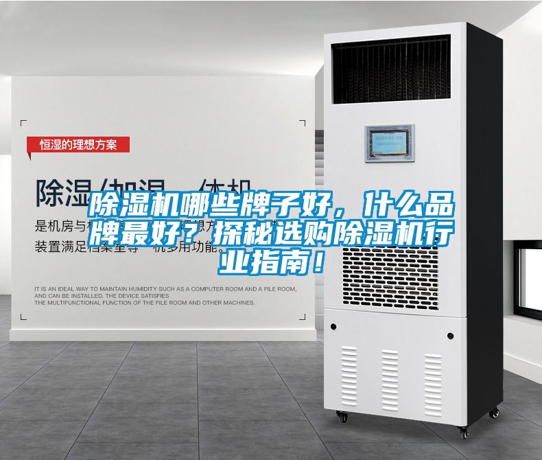 除濕機哪些牌子好，什么品牌最好？探秘選購除濕機行業指南！