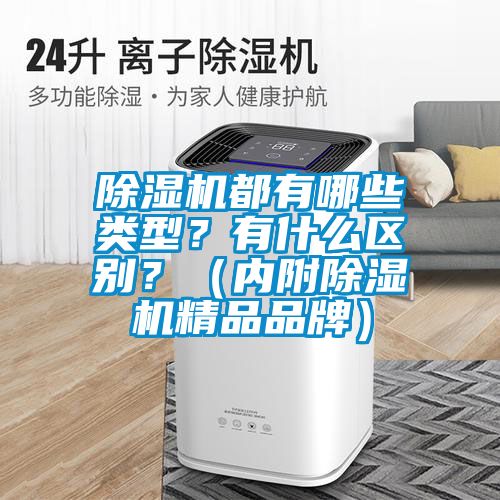 除濕機(jī)都有哪些類型?有什么區(qū)別?(內(nèi)附除濕機(jī)精品品牌)