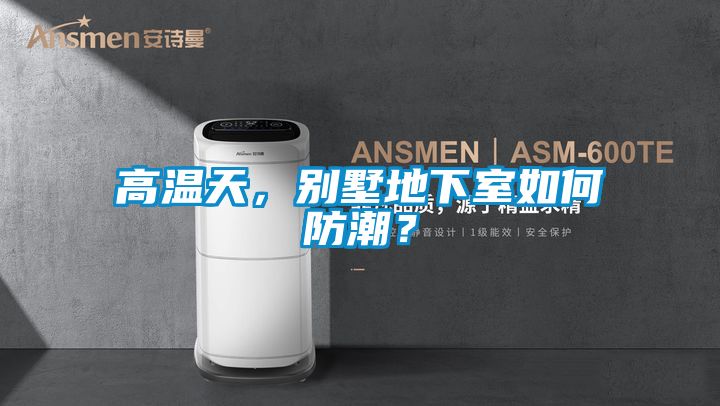 高溫天，別墅地下室如何防潮？