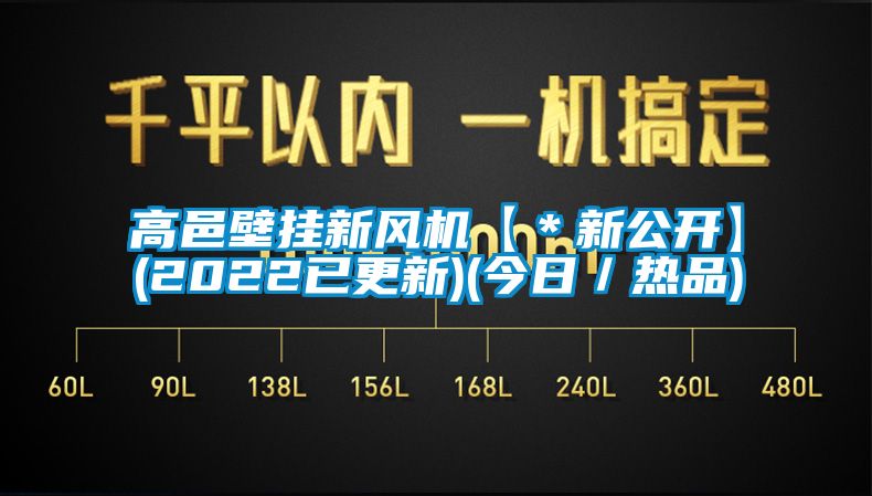 高邑壁掛新風(fēng)機(jī)【*新公開】(2022已更新)(今日/熱品)